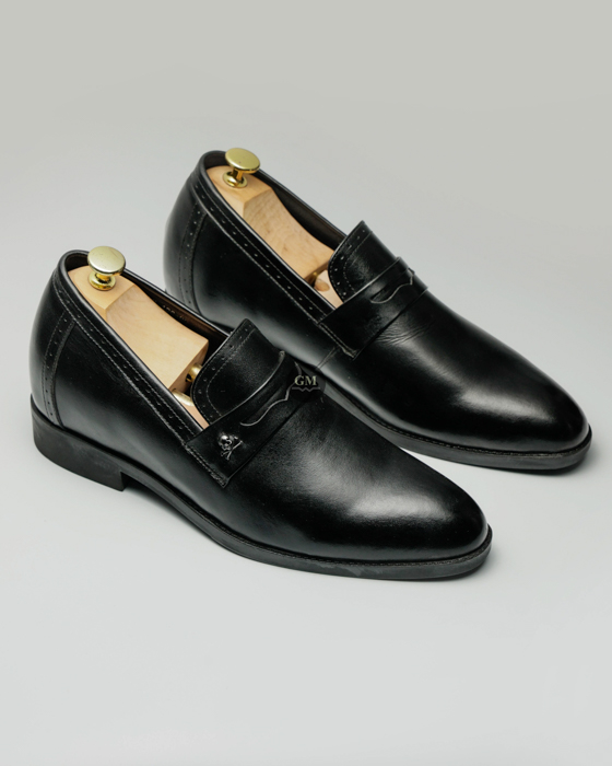 GIÀY LOAFER 128 ĐEN TCC